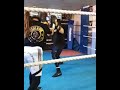 Tiah Ayton 12yrs SPARRING Team Eng Boxer 26yrs