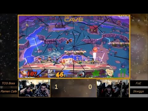 Skwiggs getting wrecked as usual - Smash Wii U - Smash 4