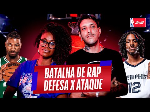 É DEFESA CONTRA O ATAQUE! STEFANIE X SPINARDI - RAP NBA