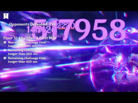 2.3 Spiral Abyss Floor 12 - Mono Electro/geo teams