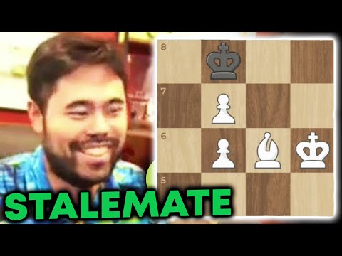 Hikaru Finds Incredible Stalemate
