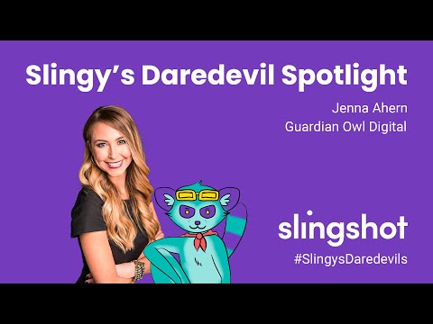Slingy’s Daredevil Spotlight – Jenna Ahern with Guardian Owl Digital