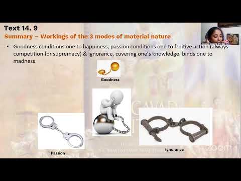 Bhakti Shastri Bhagavad Gita Chapter 14 Saturday Batch