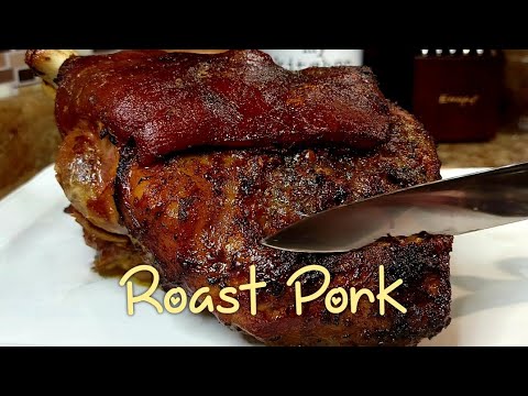 How To Make A Roast Pork | The Absolute Best Pork | Crispy Skin Pernil ‐ Dinner