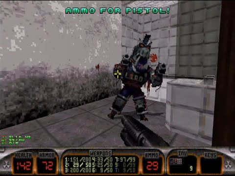 PSX - Duke Nukem Total Meltdown - E4L3: Gates Motel - [GGS] - 100% Kills & Secrets