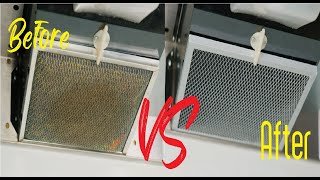 How To Clean Oven Hood Filter Easy Simple