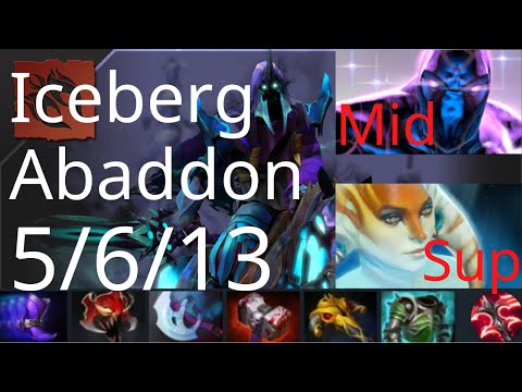 Iceberg off Abaddon vs Wraith King, Monkey King, Death Prophet - NAVI vs Empire g1 DPC dota2