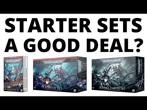 Warhammer 40K 10th Edition Starter Sets: A Good Deal and Which to Get? Review and Prices