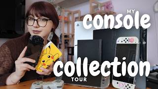 a tour of every console I own: retro + new handhelds & home consoles! (playstation & nintendo) ✮