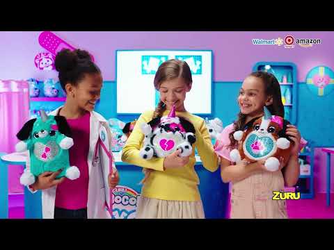 Zuru RAINBOCORNS pliušinis žaislas su aksesuarais Puppycorn Rescue, 9261 video