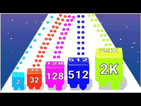 2048 Jelly Shooter - Gameplay Walkthrough - Levels 1-10