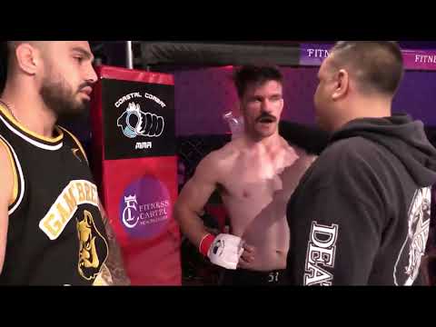 Coastal Combat 11 - fight 8 - Lewis Shally Vs Ryan Bishop