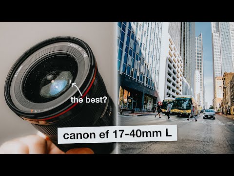 the MOST UNDERRATED lens of all time | Canon EF 17-40mm f/4