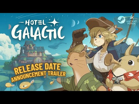 Hotel Galactic - Early Access Release Date Announcement Trailer thumbnail
