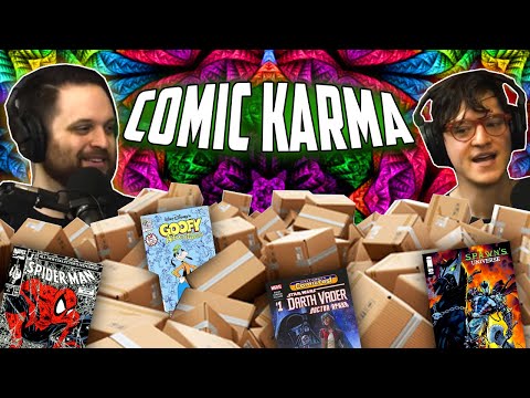 Generous Community Member Sends a TON of Comic Books! | Comic Karma Unboxing