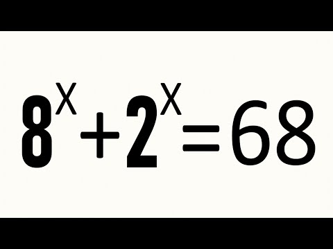 HALLA EL VALOR DE X PARA ESTA ECUACIÓN EXPONENCIAL. Matemáticas Básicas
