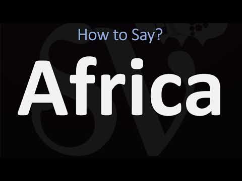 How to Pronounce Africa? (CORRECTLY)