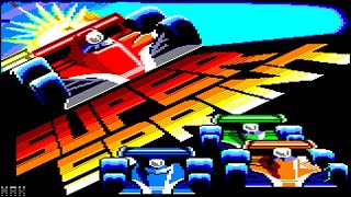 [Amstrad CPC] Super Sprint - Longplay