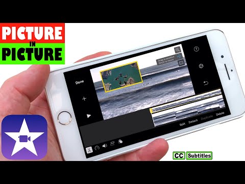 How to do Picture in Picture on iMovie iPhone - iPhone Picture in Picture iOS iMovie Video