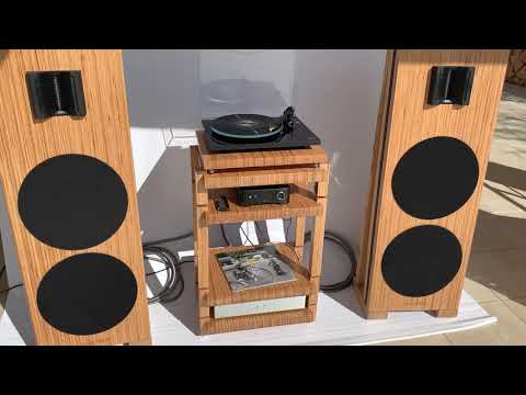 Sound check open baffle speakers by inception Monaco