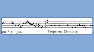 Prope Est Dominus (4th Sunday of Advent, Gradual)