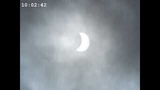preview picture of video 'Partial Solar Eclipse in Marple 20/03/2015'
