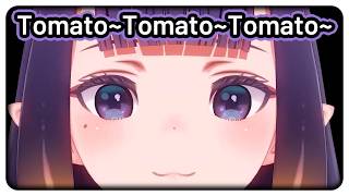 Ina can't be this cute just saying "Tomato"【Hololive EN】