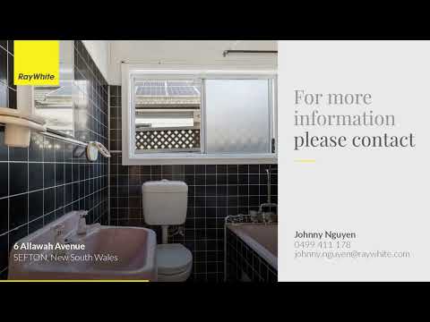 6 Allawah Avenue, Sefton, NSW 2162, 3房, 1浴, House