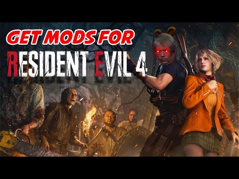 Resident Evil 4: Remake - Ada black Widow (PC Mod) Gameplay