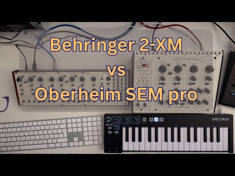 Behringer 2-XM vs Tom Oberheim SEM pro