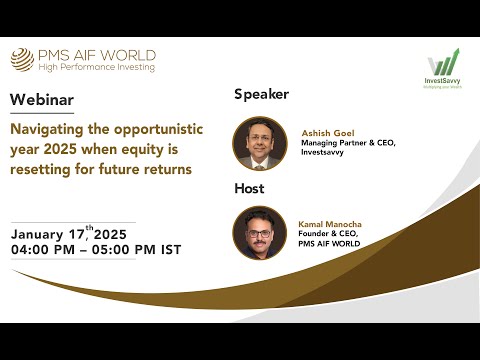 Navigating the opportunistic year 2025 when equity is resetting for future returns