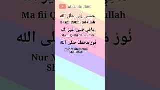 Download lagu Zikir Hasbi Robbi jalallah, Ma fi Qalbi Ghairullah mp3
