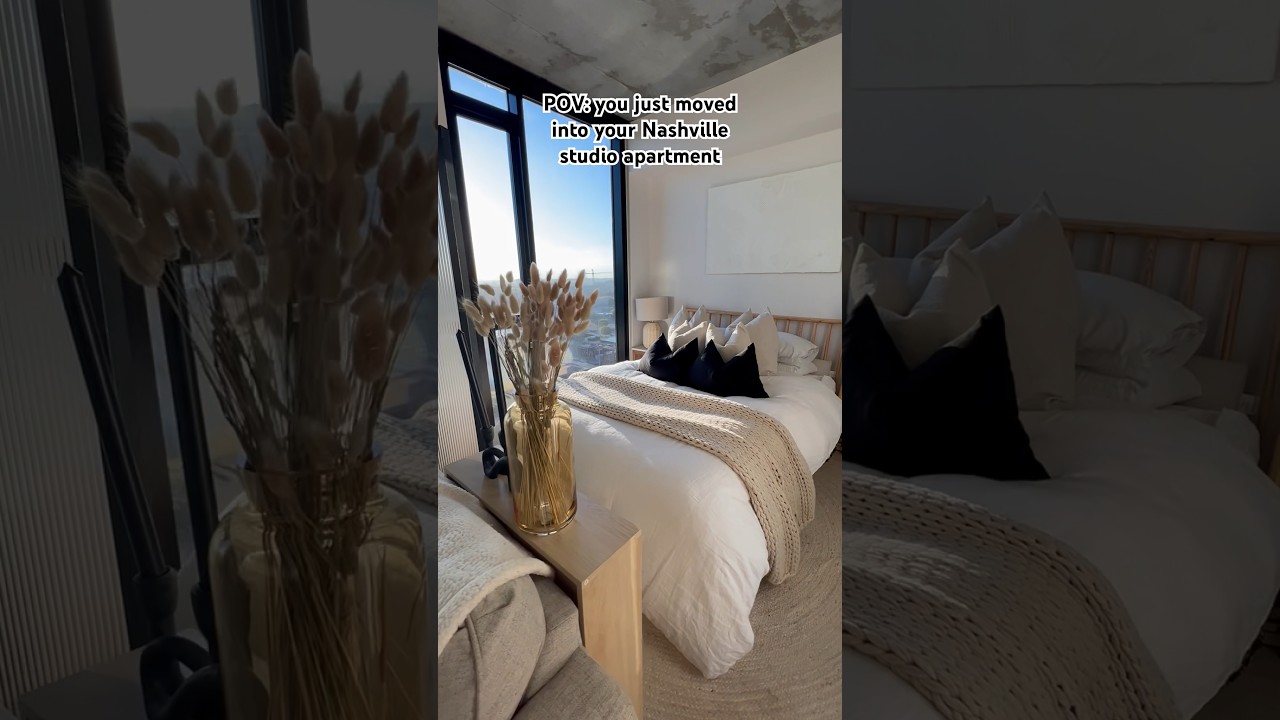 Love the decor in my Nashville Studio Apartment!