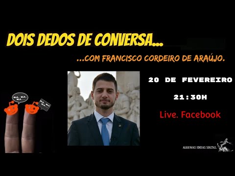 Dois dedos de conversa com... Francisco Cordeiro de Araújo.