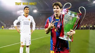 The day Lionel Messi mercilessly destroyed Cristiano Ronaldo and Manchester United