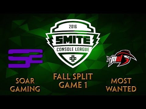 SMITE Console League NA Fall Split Week 3 - Most Wanted vs. Soar Gaming (Game 1)