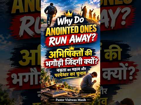 अभिषिक्तों की भगौड़ी जिंदगी क्यों? Why Anointed run away ? #motivation #faith #newanointing - LINC Shalom Church Short