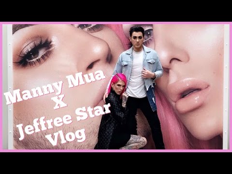JEFFREE STAR COSMETICS x MANNY MUA COLLAB VLOG