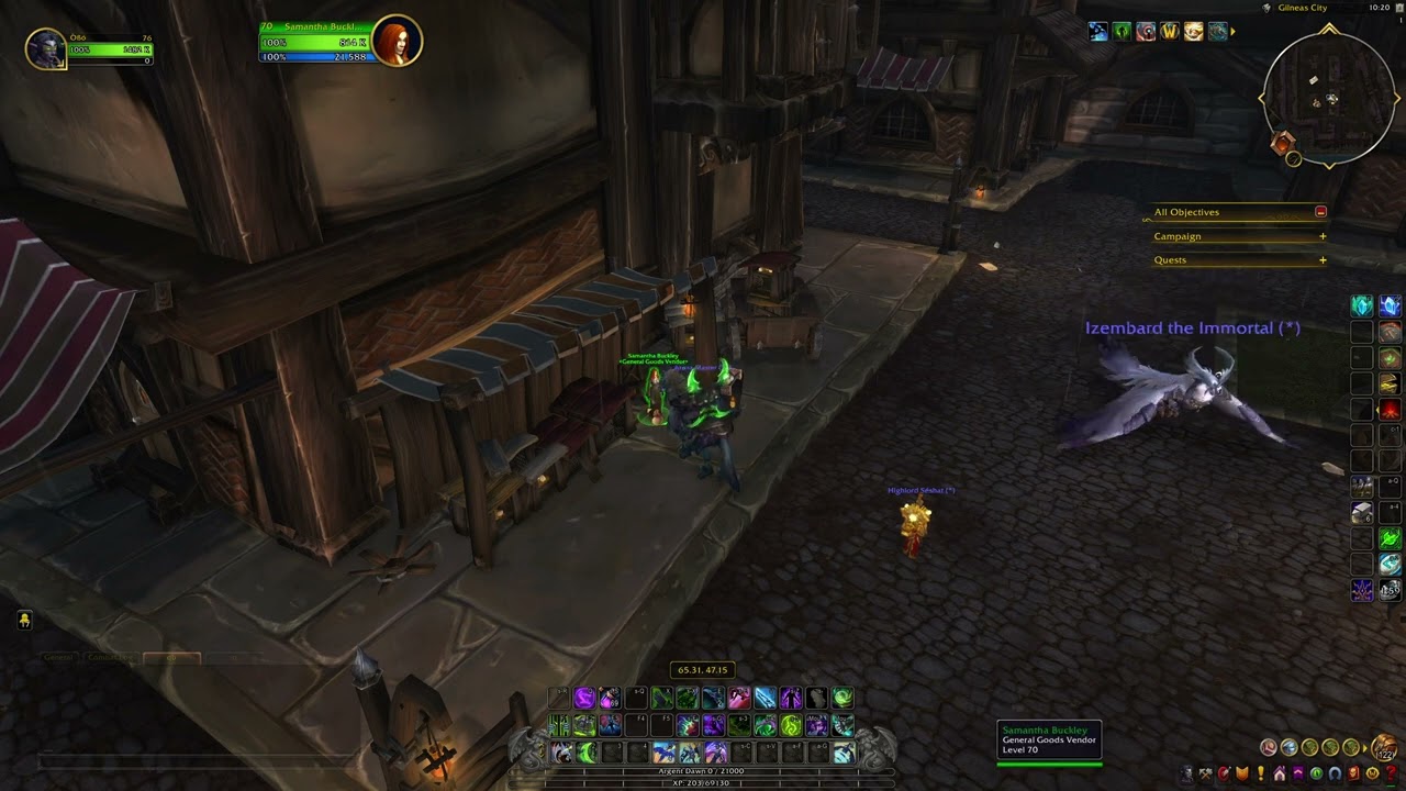 Samantha Buckley Location, WoW 11.2.7 Decor Vendor