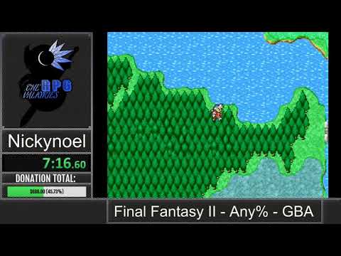 Speedrun Ragnarok 2018:  Final Fantasy II Any% GBA by Nickynoel