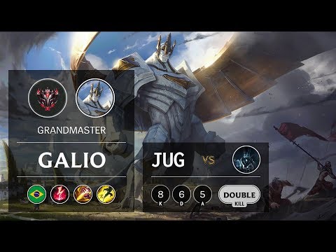 Galio Jungle vs Karthus - BR Grandmaster Patch 9.14