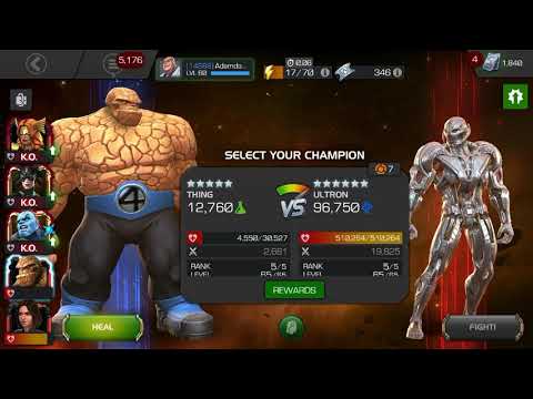Ultron Variant chapter 3.3 final boss one shot thing sinergy