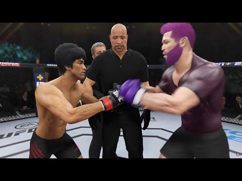 UFC 4 I Bruce Lee vs. Purple Dude (EA sports UFC 4)