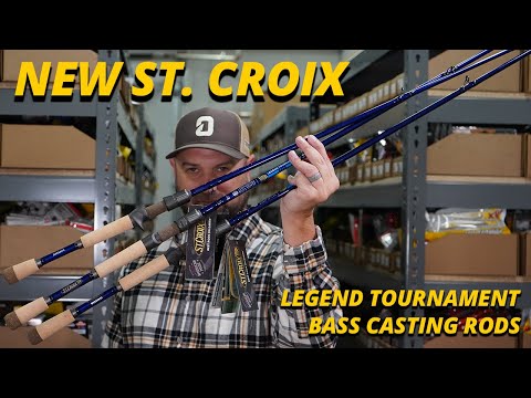 St. Croix's NEW Legend Tournament Bass Casting Rods