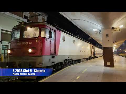 R 2038 Cluj Napoca - Simeria pleaca din Cluj-Napoca