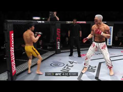 UFC4 Bruce Lee vs. Bryan Fury EA Sports UFC 4