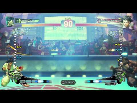 HARITSUKA_AN [M. Bison] vs. elist_ [Makoto] | SSF4 Arcade Edition