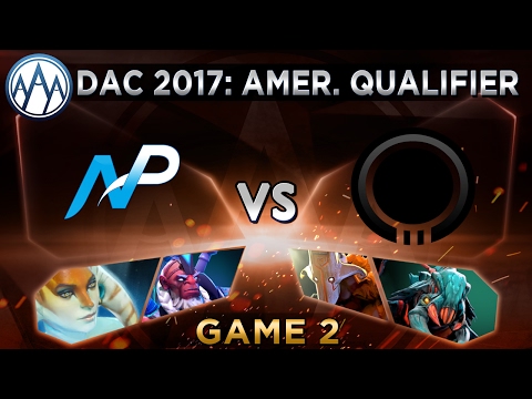Team NP vs Onyx Game 2 - DAC 2017 Americas Qualifier - @DakotaCox @BlazeCasting