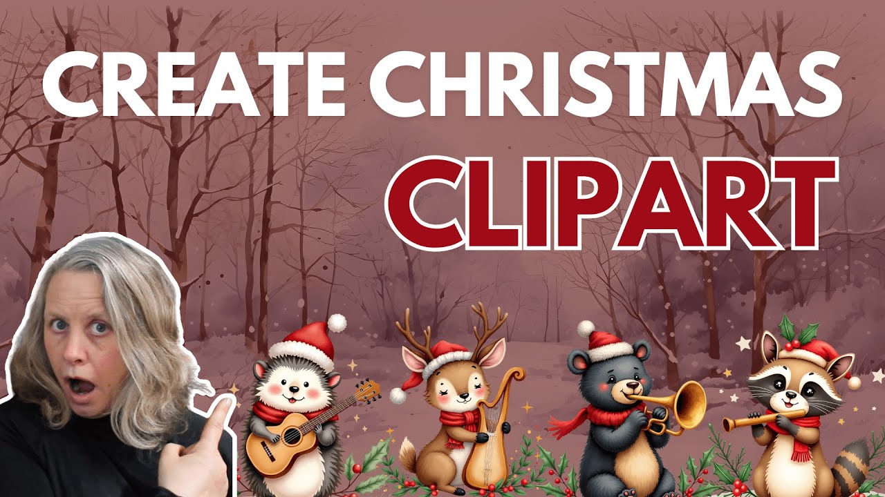 Play with Your Creativity: Craft CHRISTMAS Clipart Now!