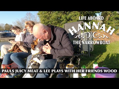 Pauls juicy meat & Lee plays with her friends wood